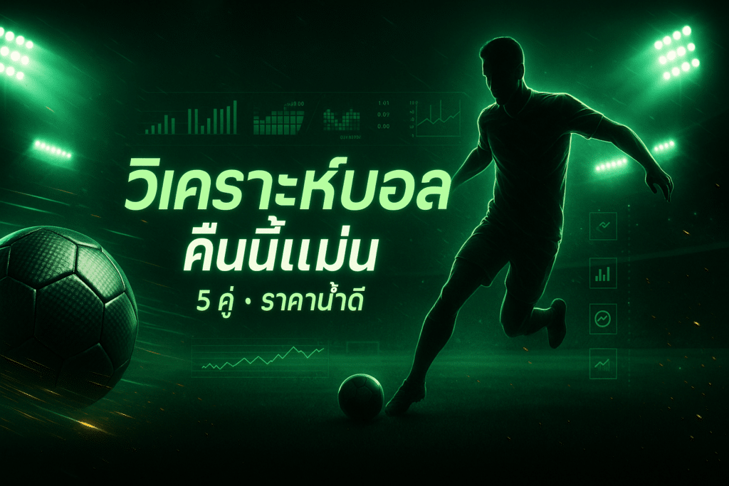 วิเคราะห์บอล คืนนี้แม่น
