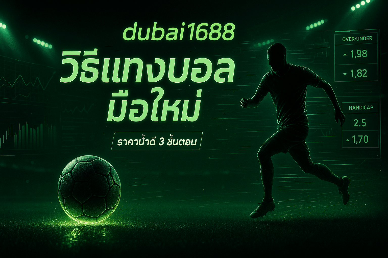 dubai1688 วิธีแทงบอล มือใหม่